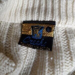 Vintage creeks size large beige sweater